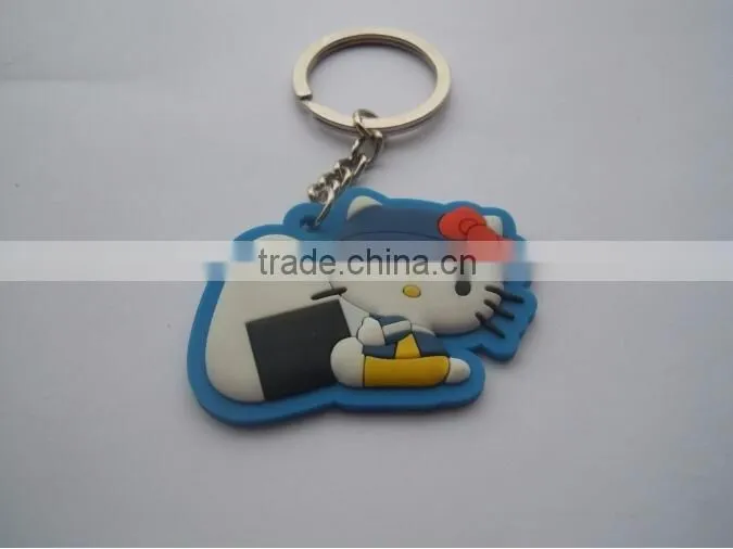 Wholesale cheap price /convenient silicone key chain