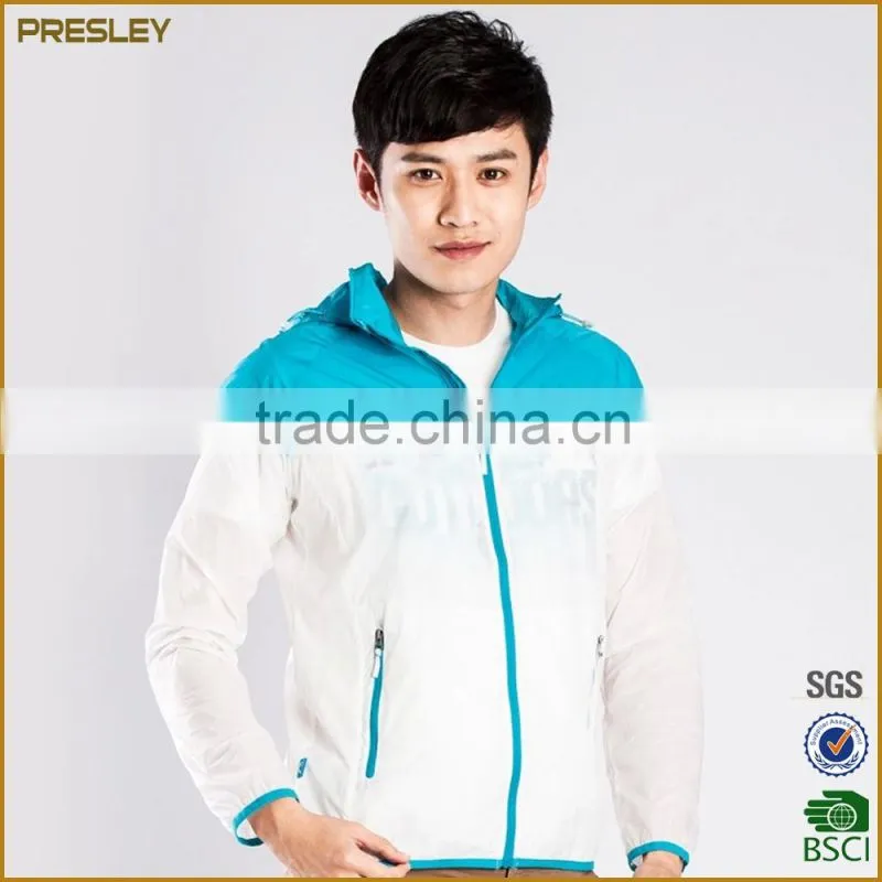 lightweight nylon windbreaker sun protective jacket