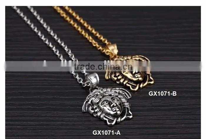 stainless steel design for men fashion trend faith pendant