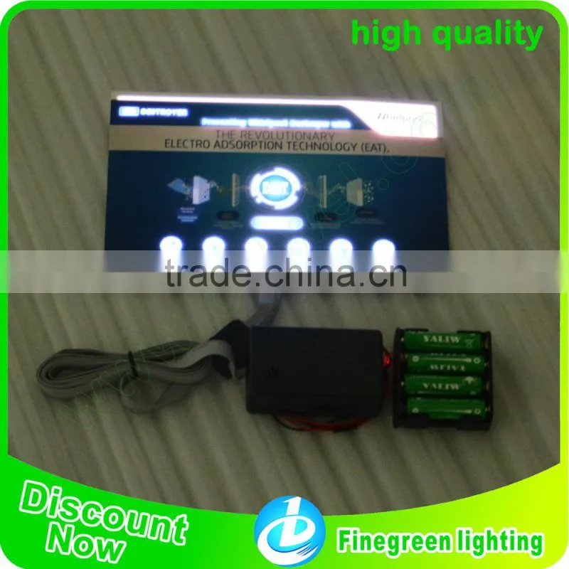 magbetic el poster el advertisement with battery inverter