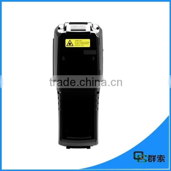 IP65 PDA3505 3G wifi 1D barcode scanner handheld android pos terminal with printer