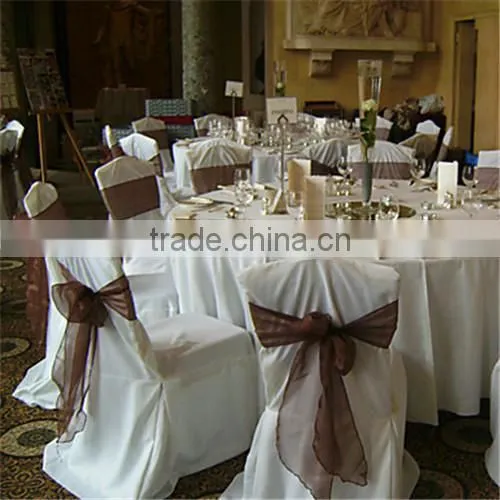 Red Organza Chair Sash