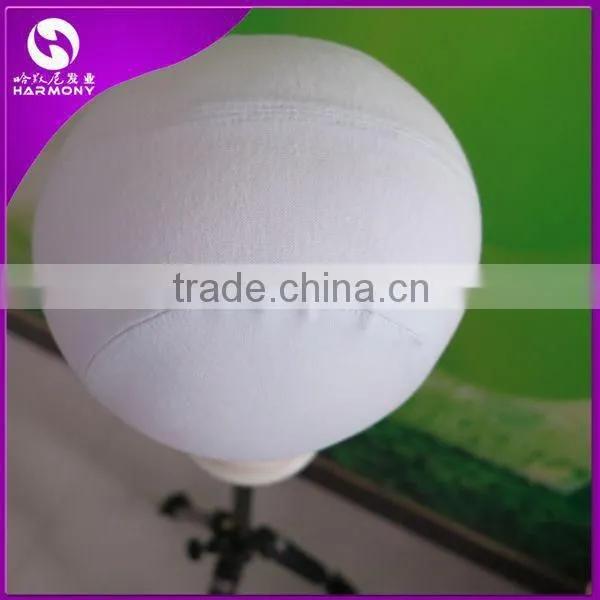 XUCHANG HARMONY polyurethane canvas block head/canvas head for wigs making