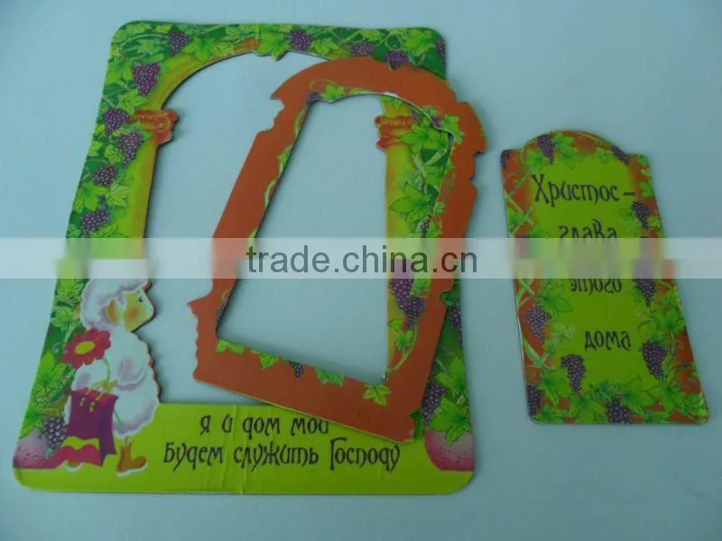 Hot sale magic photo frame fridge magnet