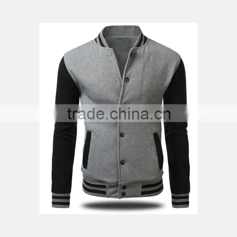 wholesale custom mens blank satin baseball jackets