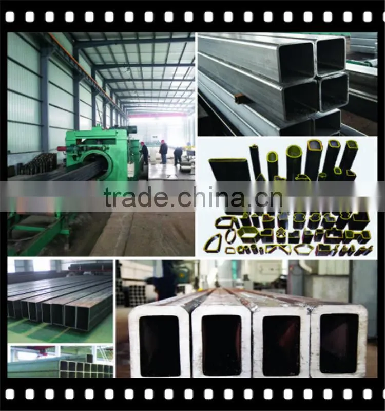 Carbon Steel Welding Black black square steel pipe /tube