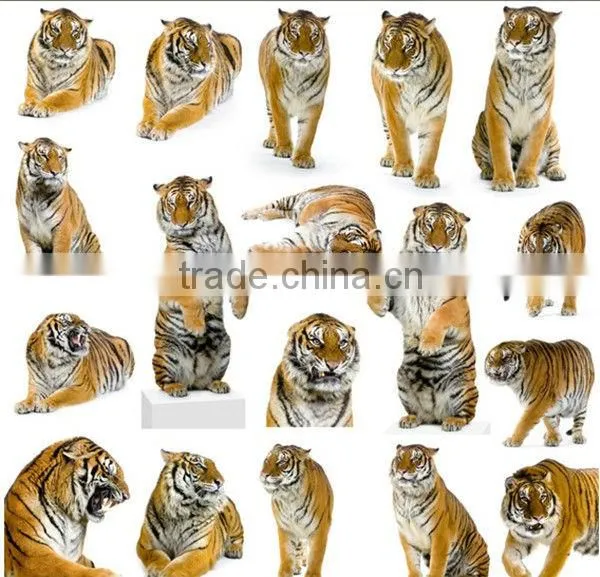 new style high quality the tiger pattern disposable hotel slipper