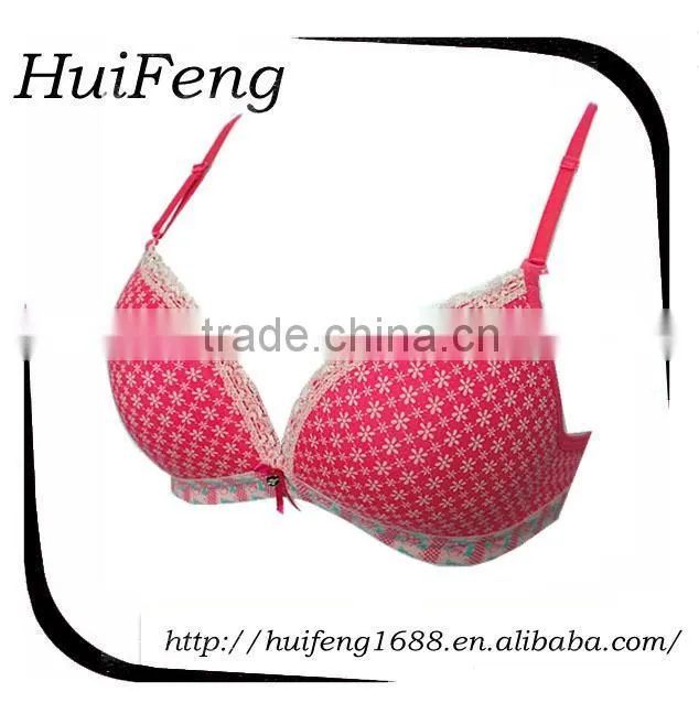 Breathable colorful mixed color nylon ladies latest design bra