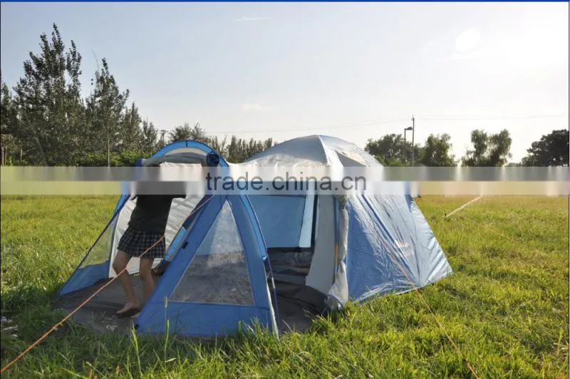 3-4 person 2 doors family tent ,outdoor tent