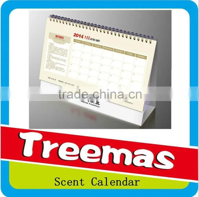 Custom designs english arabic calendar 2015 J007