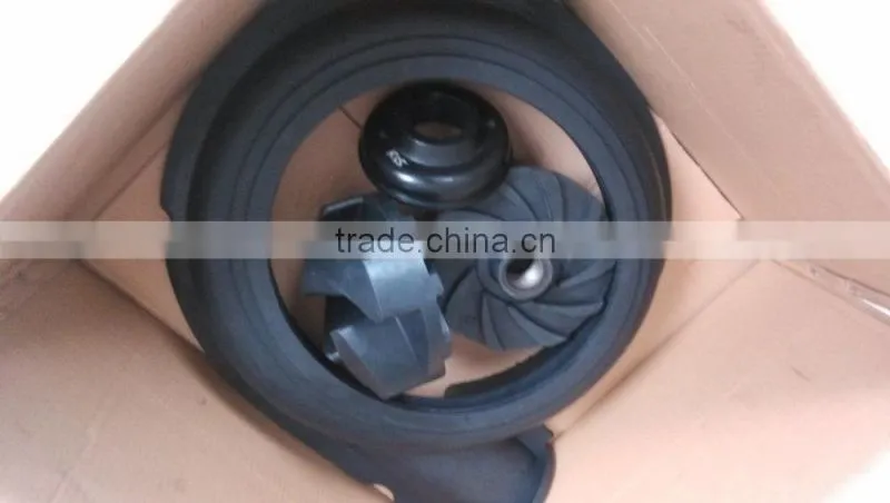 Metal wet end parts for mining slurry pumps