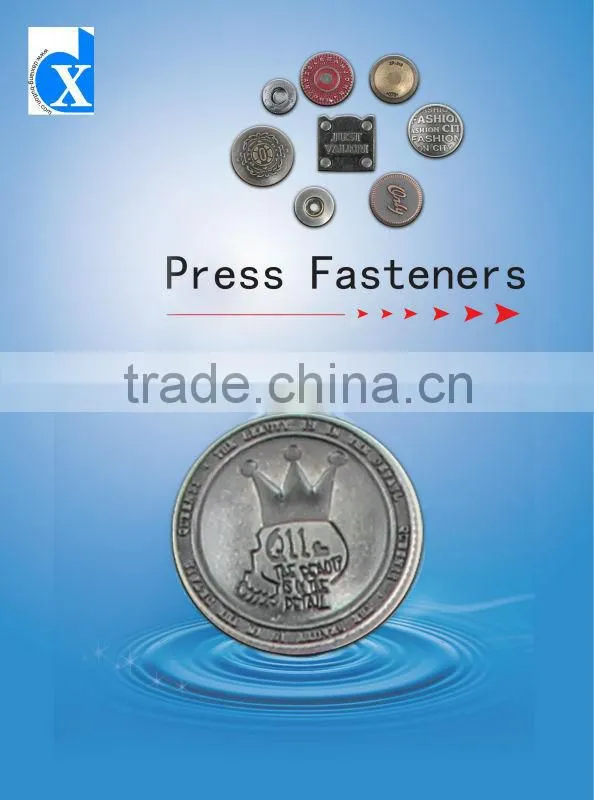 Designer decorative snap buttons
