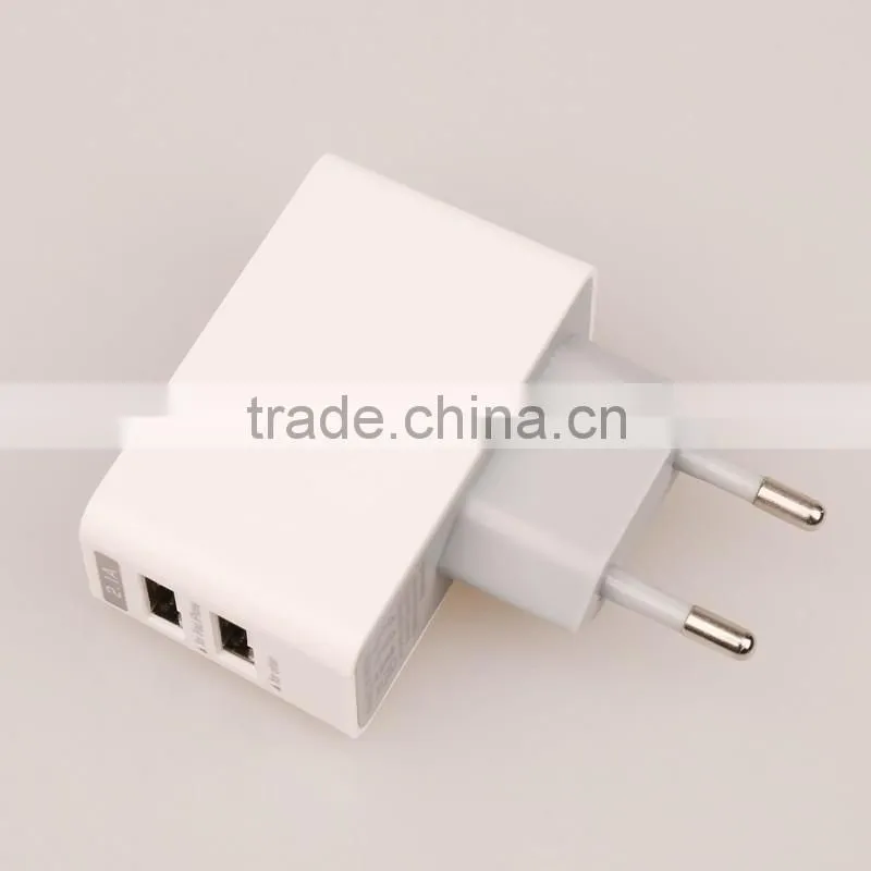 2016 Newest 2USB Travel Adapter Gugangzhou Universal Travel Charger For E-book Readers,PC,PDA