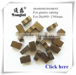 Great sharpness 400mm 16" M tooth granite cutting tools
