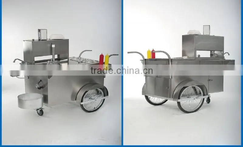 HD-80 CE ISO UL EEC food scooter food vending scooter pushed food scooter