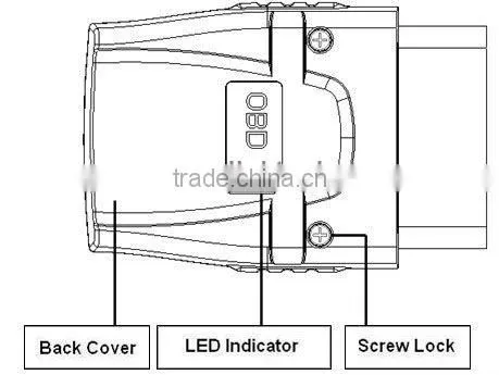 GPS OBD Tracker - OBD Vehicle Tracker GPS+GSM+SMS/GPRS+OBD