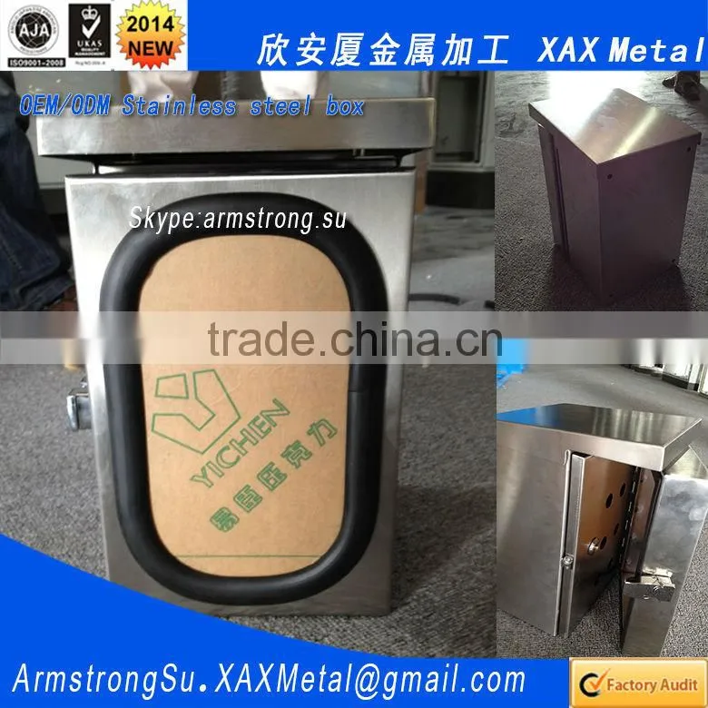 XAX76DB Non standard custom made two layers cabinet enclosure 304 316 ss304 ss316 sus304 sus316 ip65 control box