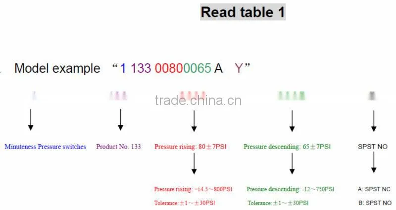 electronic pressure switch