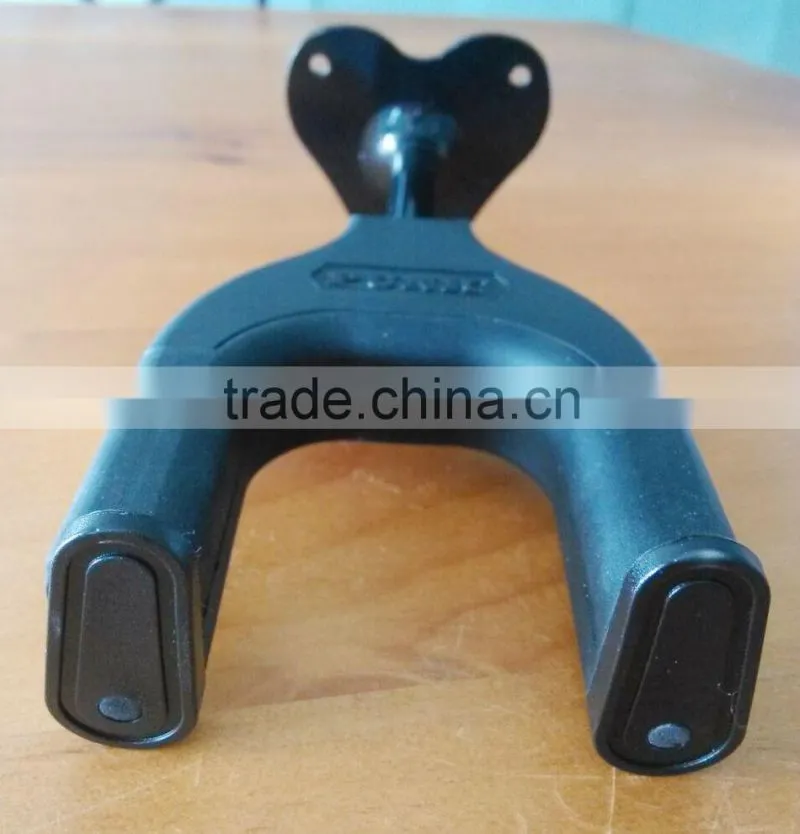 Custom /Stock Long/Short Guitar Hanger / Metal/Wood Music Instrument Wall Hanger In Heart Shape Pasted to Wall