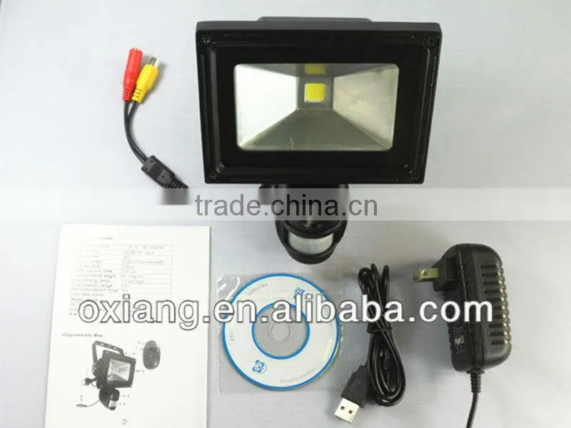 wireless wifi floodlight camera high quality PIR sensor camera