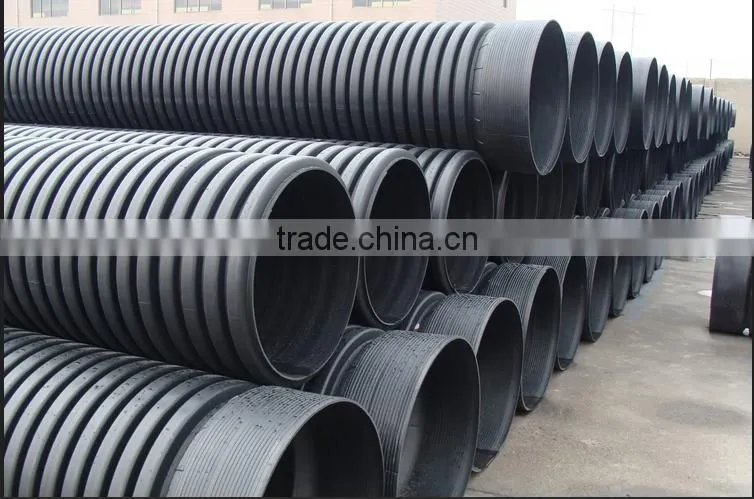 Bestselling PVC-U double wall corrugated pipe