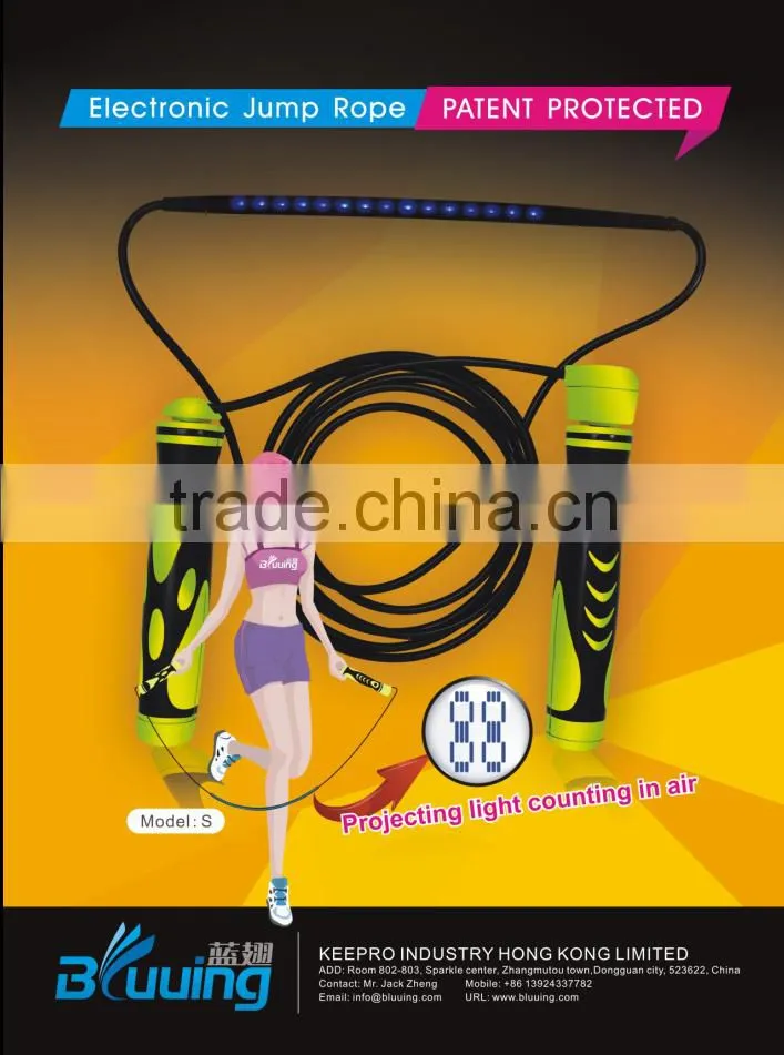 Made in China wholesale with high quality skipping rope sale speed high jump rope(Model D)