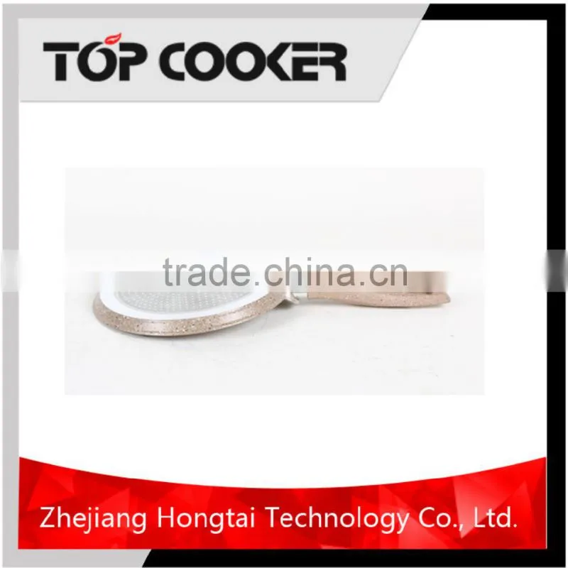 Home garden aluminum marble coating kitchen appliance pan