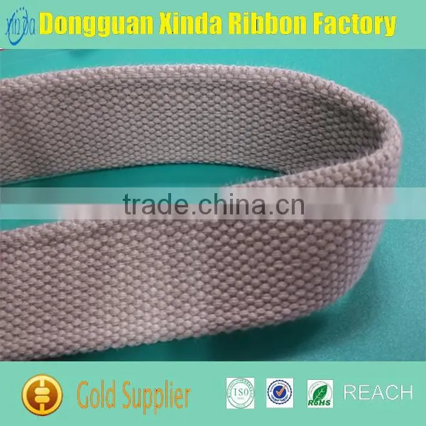 Factory Supply Colored Custom Cotton Webbing Belt