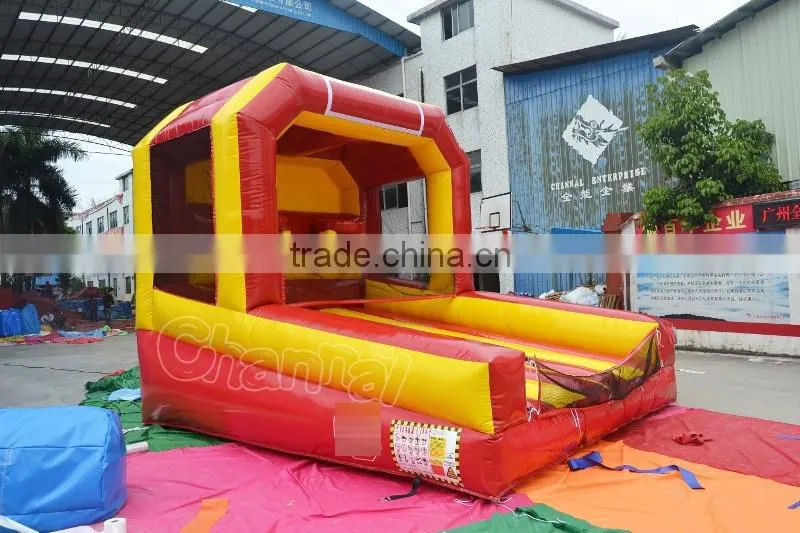 Inflatable basketball hoop game, inflatable basketball game for sale