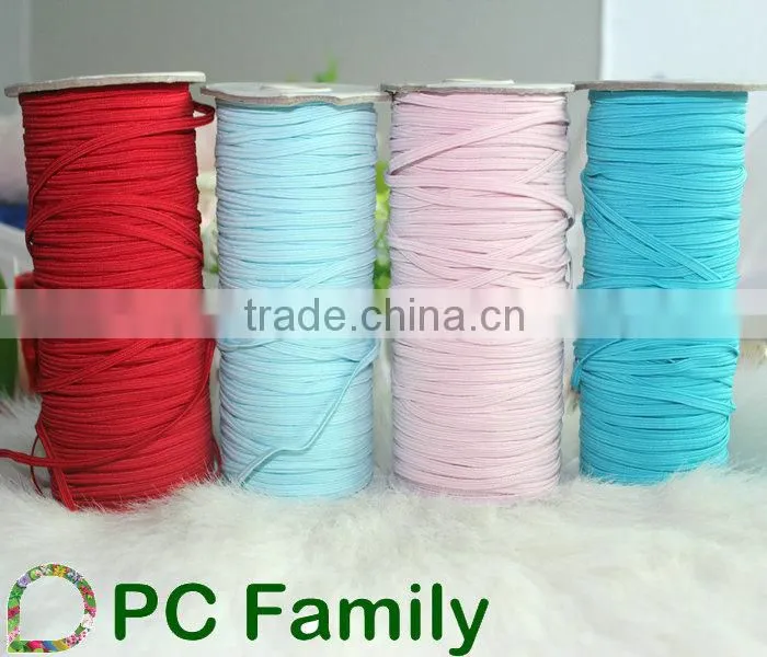 Wholesale 1/8" cheap skinny elastic ribbon