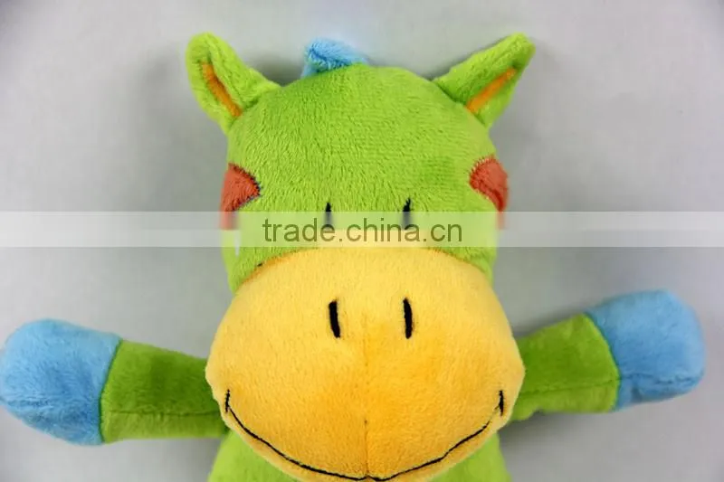 Luckiplus Hot Sale First Class Green and Blue Cow Safe Technology Toy For Kids