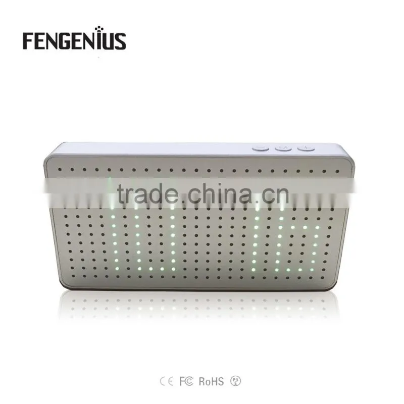 New Mobile charger slim power bank 10,000mah, portable phone charger with Led clock