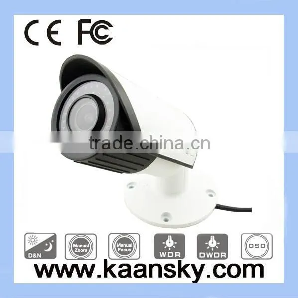 2015 New HD TVI 1.3MP Waterproof 42 IR 2.8-12mm Varifocal Bullet Security Camera