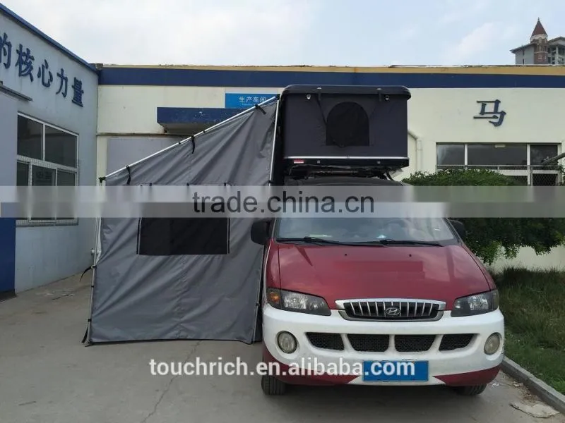 Roof top tent with change room