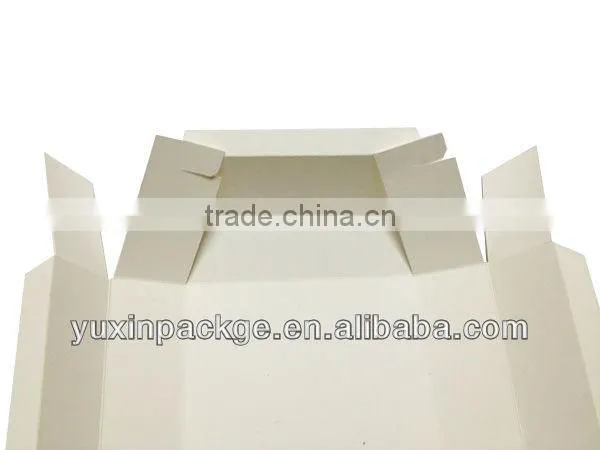 2013 new design folding gift paper packing box with paper tray insert