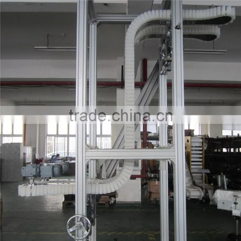 C type gripper bottle conveyor factory customized