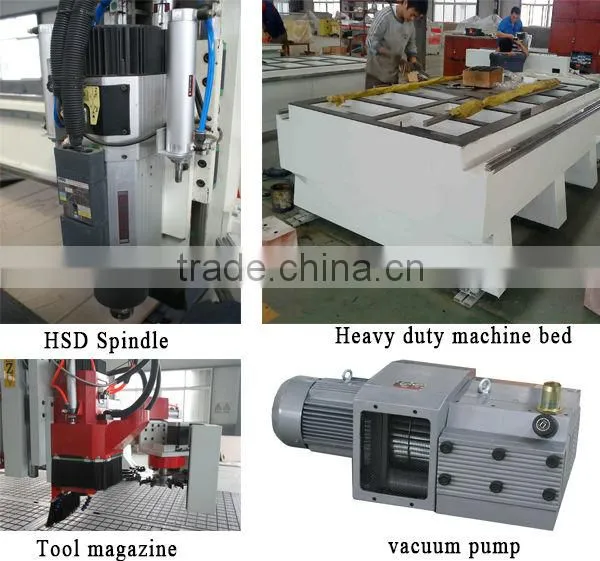 Glory 1325 ATC Spindle Wood Machine 4Axis 1325 CNC Router Woodworking Machine for sale