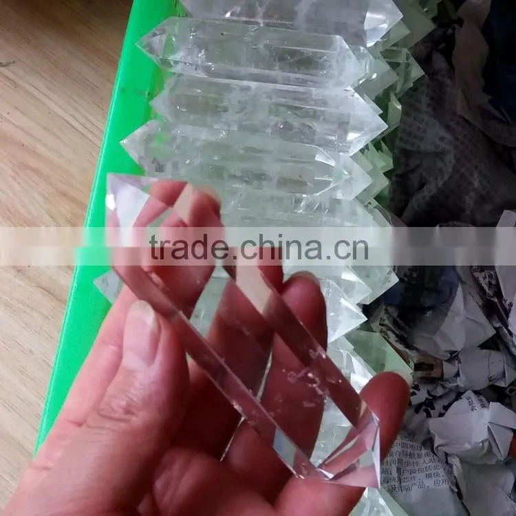 Top Quality Natural Clear Quartz Crystal Double Terminated Point