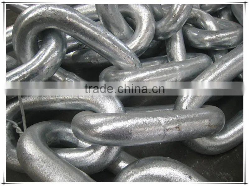 standard new HDG lifting anchor chain for sales