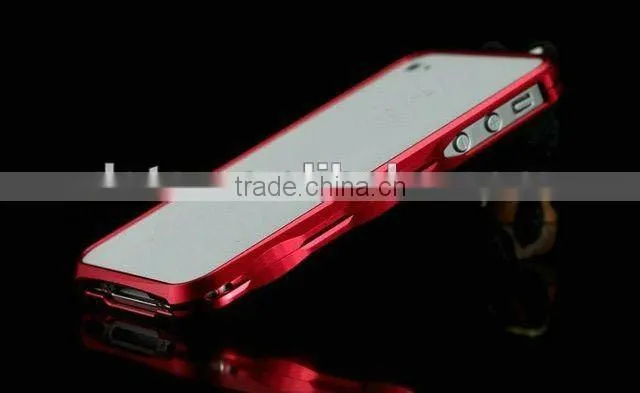high quality novelty Durable Aluminium Metal Bumper Cover Case for iphone 4 4S