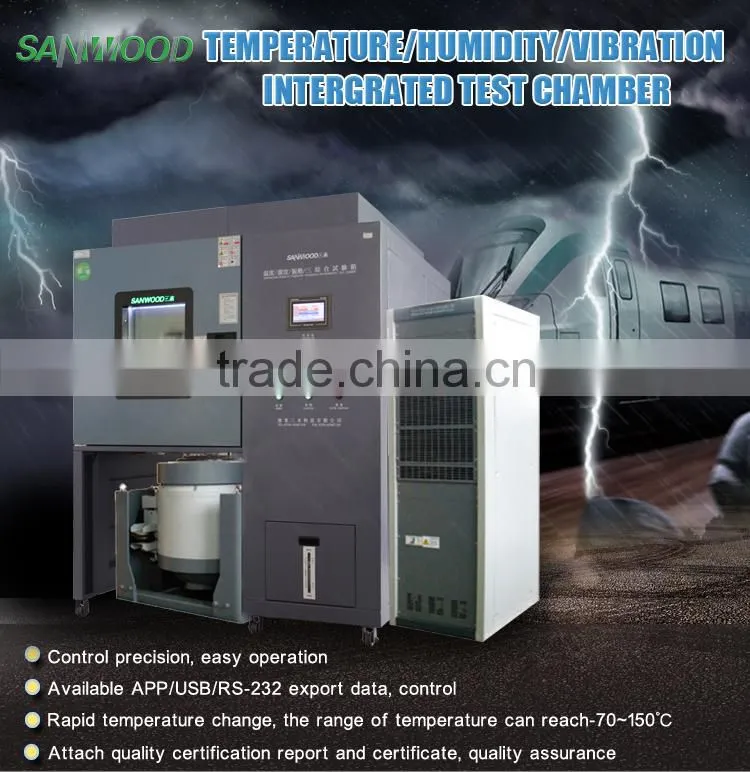 Temperature Humidity & Vibration Combined Environmental Test Chamber