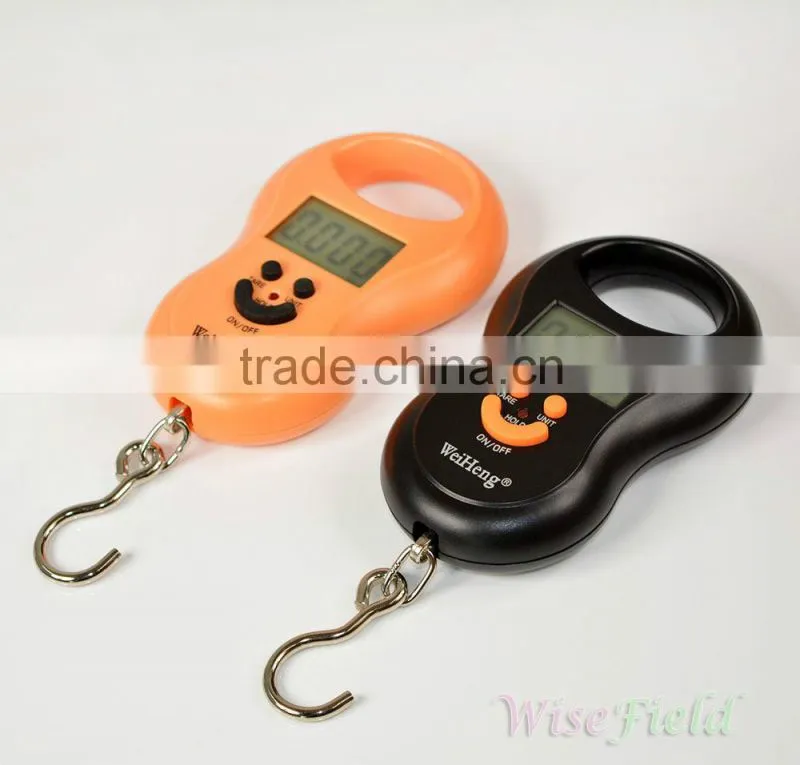 Hot Scale 50Kg 5g Fishing Digital Pocket Weight Luggage Fish Hanging Scale