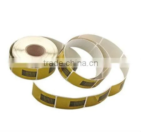 Professional nail forms with high quality/hotselling 500pcs roll