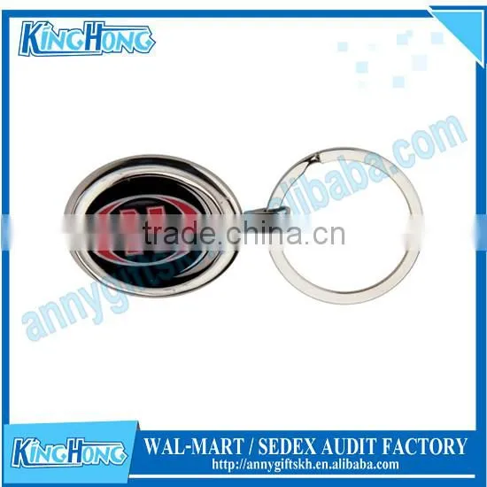 Hot sell fake gold keychain