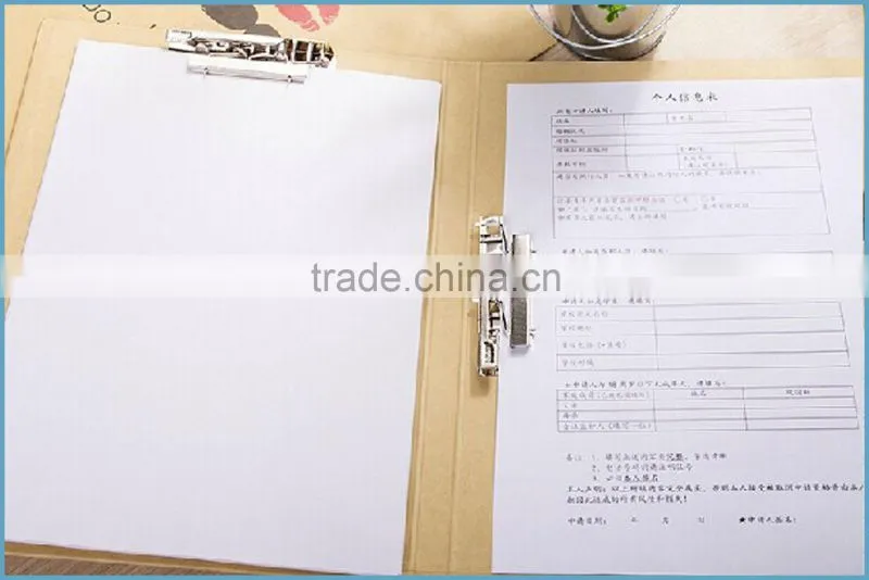 Fashion Design Hard Cover Handmade Paper File Folder