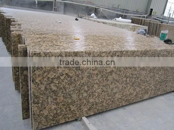 Natural Polished Giallo Fiorito Granite Countertop