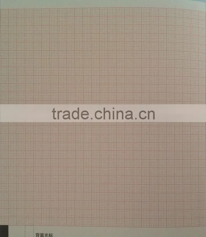 12-Channel ECG Paper / 144mm*125mm-200P Z fold electrocardiograph paper for NEC-3330,3370