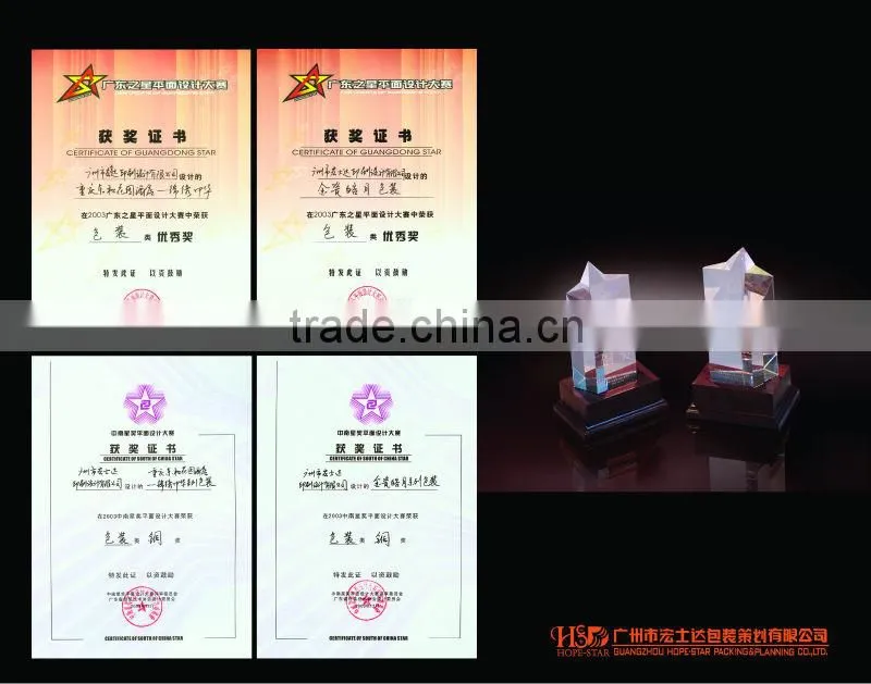 New arrival durable fashional hotsale colorful hair extension box