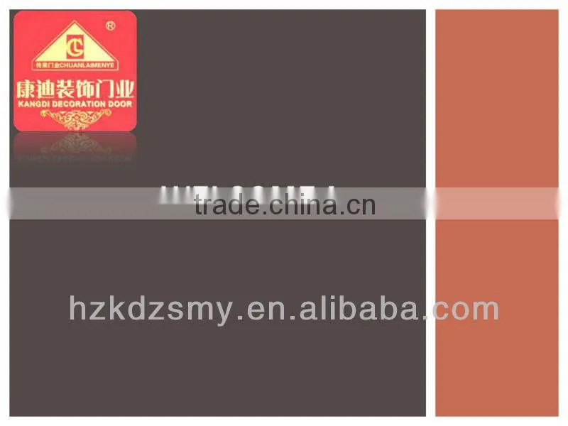 Luxury design indoor swing door wood door prices