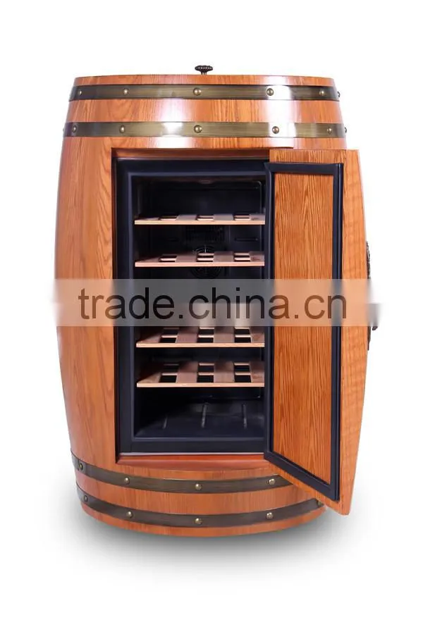Innovative Novelty Beer Cooler Fridge Wooden Wine Bottle Holder Boat Fridge With Furniture Fridge Cabinet 3 in 1